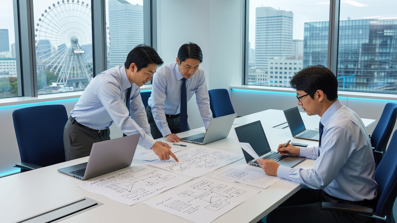 クラウド移行の計画を立てるITエンジニア